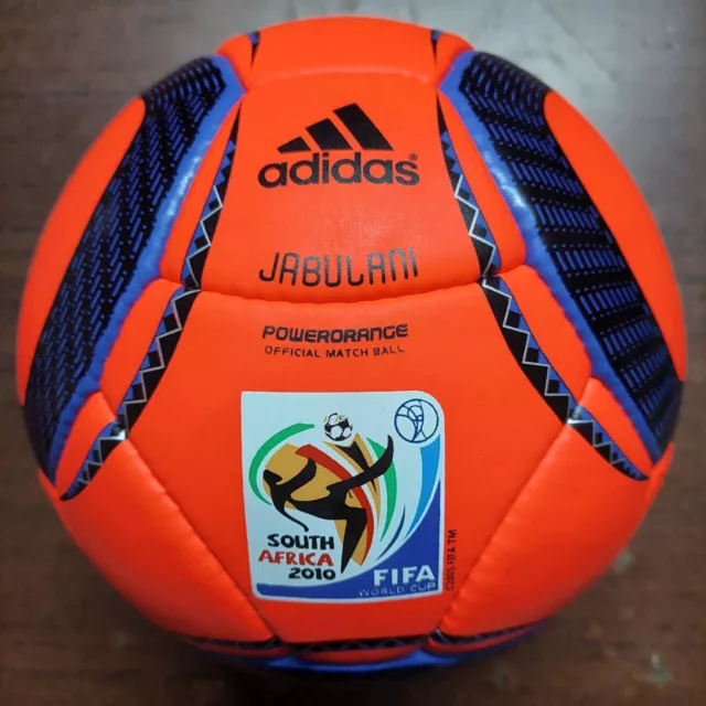 ADIDAS JABULANI POWERORANGE Fifa World Cup 2010 Official Match Ball Size 5  $59.00 - PicClick