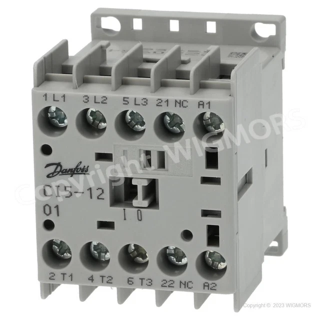 Contactor, coil Danfoss CI 5-12, 3.3/5.5 kW, 230V AC, 037H350832 additional