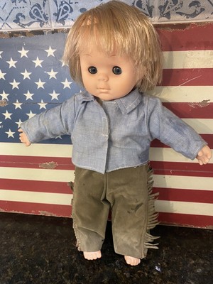 doll with closing eyes