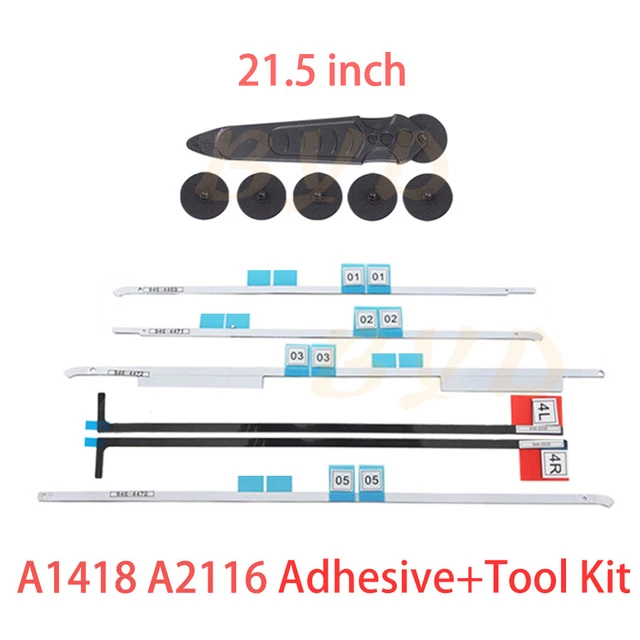 LCD Display Adhesive Strips Sticker Tape with Tool For iMac 21.5" A1418 A2116