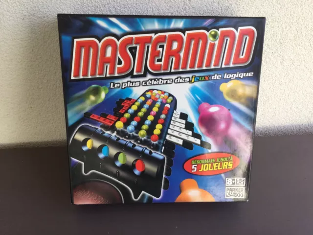 Mastermind -  Jeu de logique – Nouvelle version 5 joueurs – Parker - Comme neuf