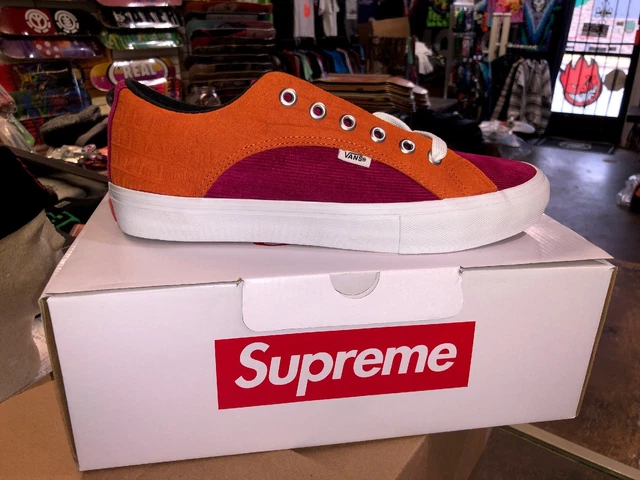 Supreme vans on sale crocodile corduroy