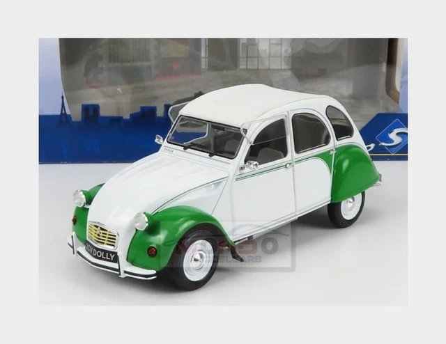 1:18 SOLIDO Citroen 2Cv6 Dolly 1982 Green SL1805025