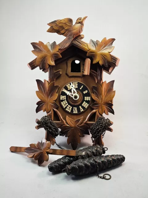 German Black Forest Small Cuckoo Clock