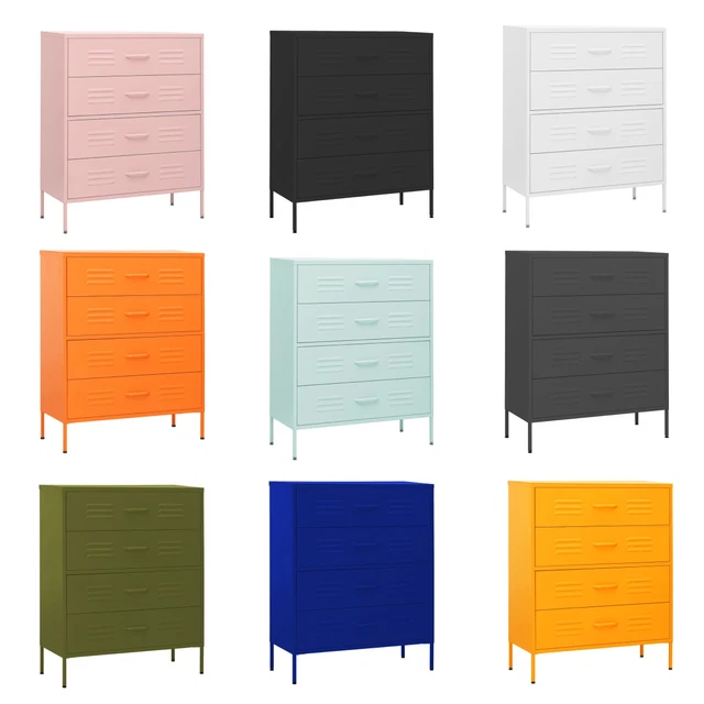SCHUBLADENSCHRANK KOMMODE APOTHEKERSCHRANK Sideboard mit Schubladen in ...