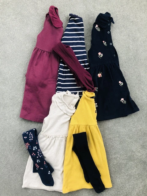 ❤️Large Beautiful Girls Dress Tights Outfits Sets Bundle 4-5 Years❤️ 9