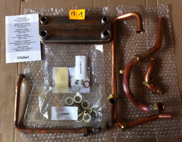 Échangeur De Chaleur Vaillant Ecomax 835E Et Ecotec 832/838, Pièces Détachées 065124 065132