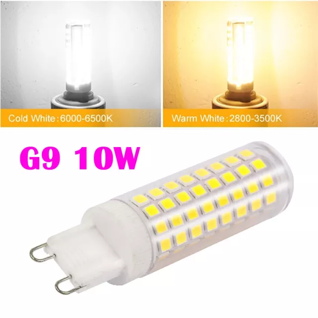 G9 LED 10W Light Bulb COOL WHITE WARM WHITE Replacement Halogen Capsule Bulbs UK