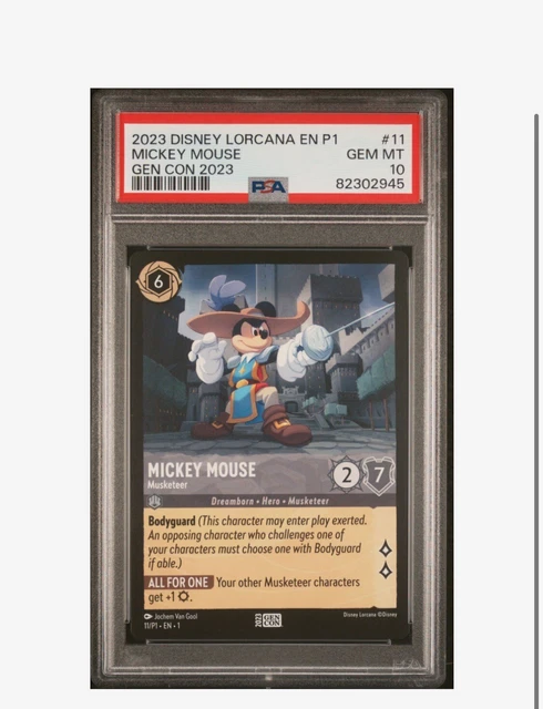 Lorcana Mickey Gencon FOR SALE! - PicClick