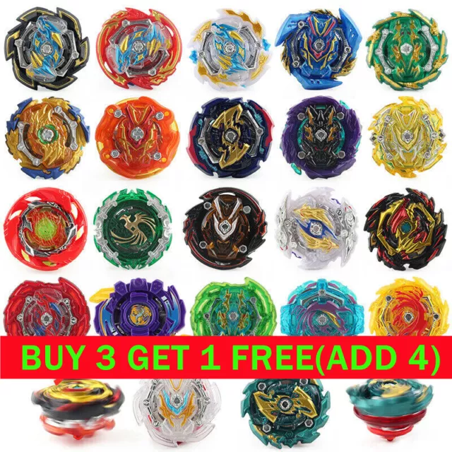 Beyblade Burst Starter Set Toy Bay Blade Spinning Top Kids Launcher Grip  Gifts 