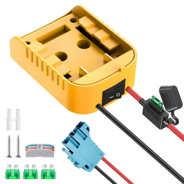 SMALLRIG D-TAP a Batteria Fittizia LP-E6NH per Canon R5/R5C/R6/R6II/R7/R, Cavo di Alimentazione a Spirale LP-E6NH, per 5D II/III/IV, 6D, 7D, 7D II, 60D, 70D, Telecamere 80D, 90D, 5DS, 5DSR - 4252