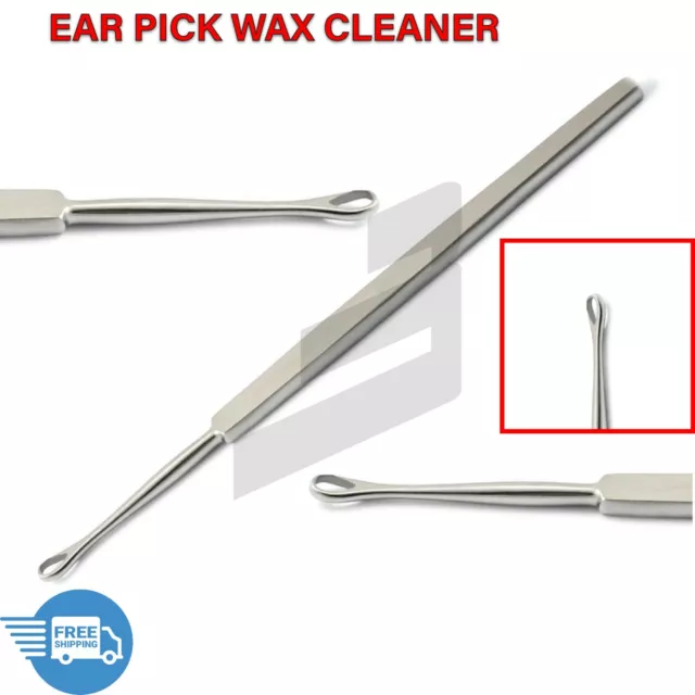 Professional Medical Ear Wax Remover Cleaner Surgical Stainless Steel BEADEN®