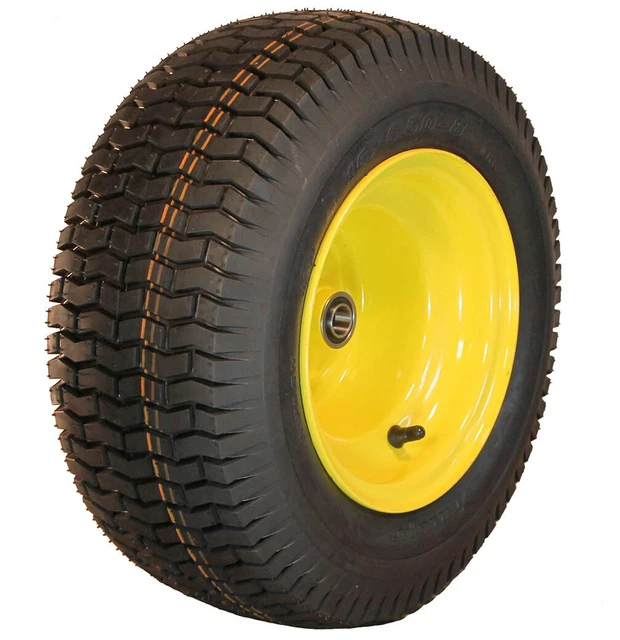 NEW 16X6.508 ATW Turf Tire on John Deere Lawn Tractor Front Rim