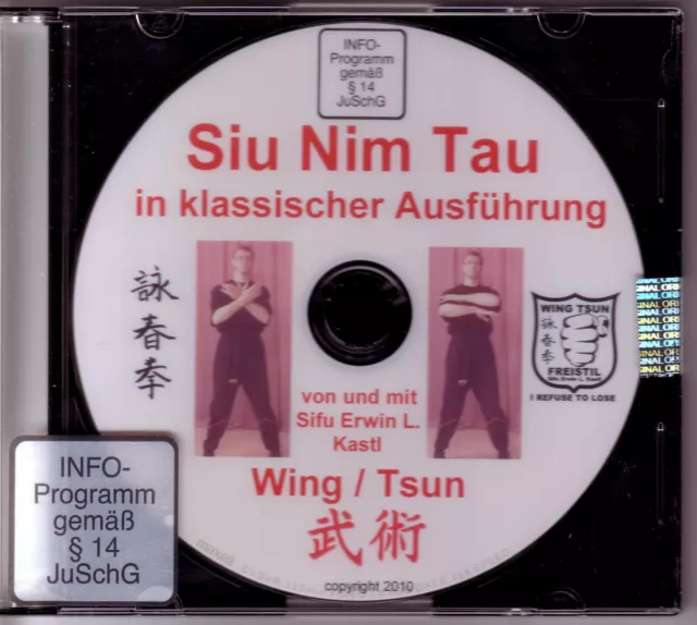 DVD Wing Tsun die Siu Nim Tau Form klassisch