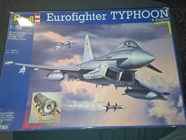 Modellbausatz Revell 04783 Eurofighter Typhoon 1:32 mit Zubehör NEU OVP NEW