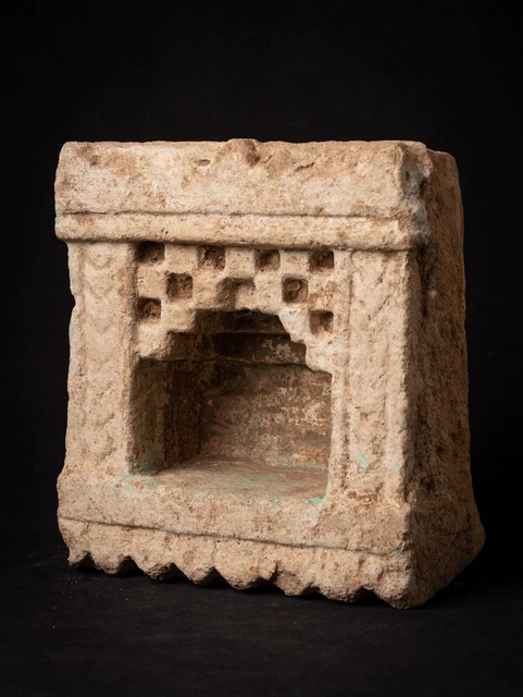 Antique sandstone shrine from India from India, 19th century
