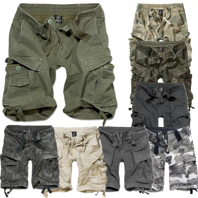 Brandit Classic Vintage Shorts 9 Couleurs S-7XL Homme Cargo Bermuda Army Short