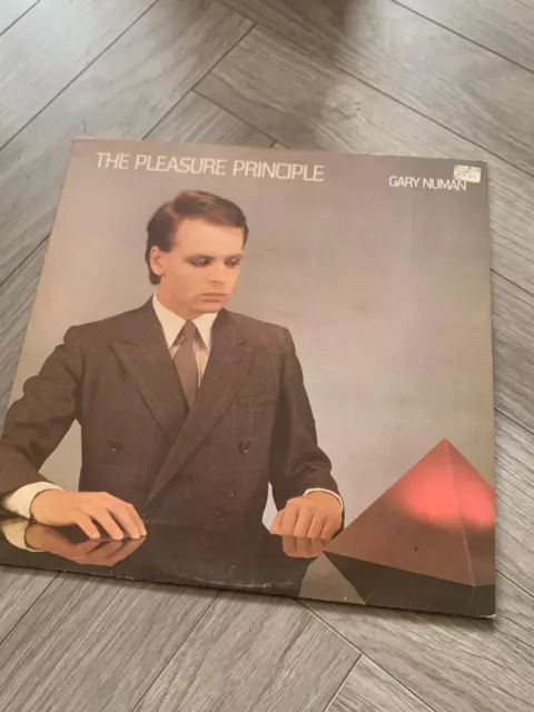 GARY NUMAN The Pleasure Principle  33rpm 12" UK 1979 Vinyl LP Record Album VG