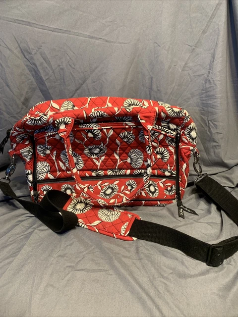 Vera  Bradley Retired Tech Organizer & Lap Top Briefcase Deco Daisy Design