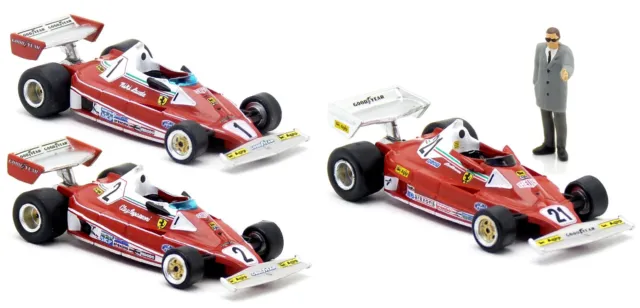 Brekina -- Ferrari 312 T2 -- 1976 Formel 1 Rennwagen Modelle zur Auswahl 1:87 H0