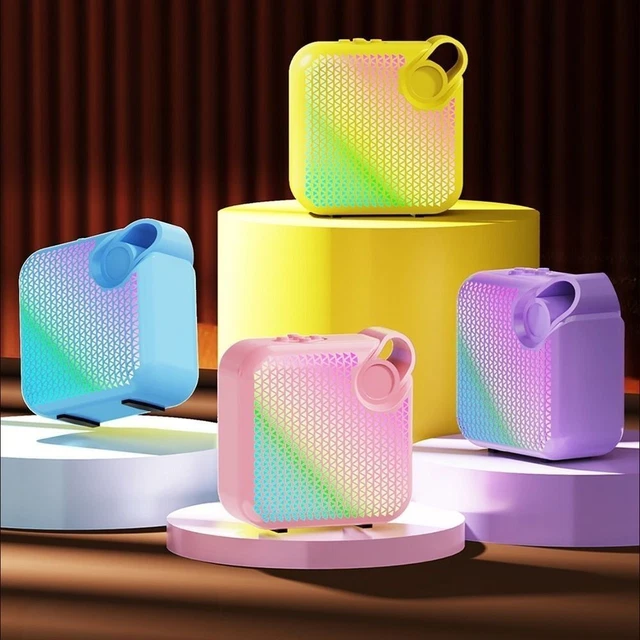 PLASTIC WIRELESS SOUND Box Subwoofer Wireless Bluetooth Speaker Travel ...