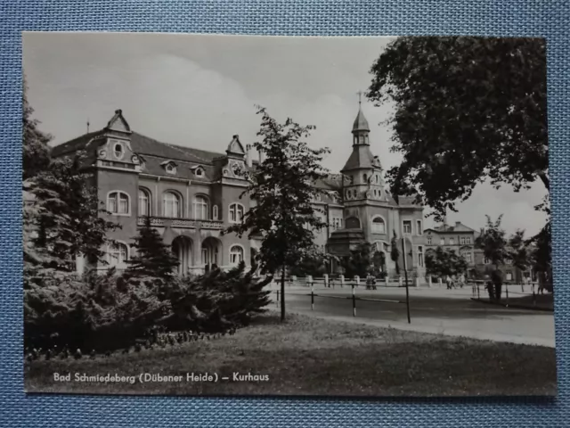 Old Postcard Ak Bad Schmiedeberg Dübener Heide Kurhaus