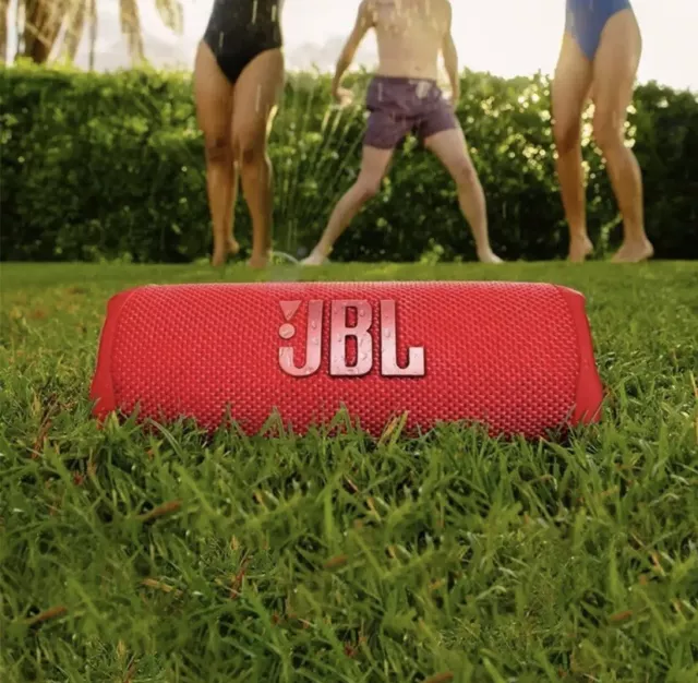 JBL Flip 6 Portable Bluetooth Speaker. Red/Blue/Black. Message For Colour.