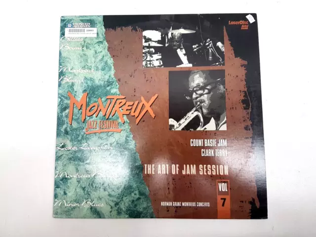 Montreux Jazz Festival Art Of Jam Session Basie Jam Vol7 Laser Disc Laserdisc Ld