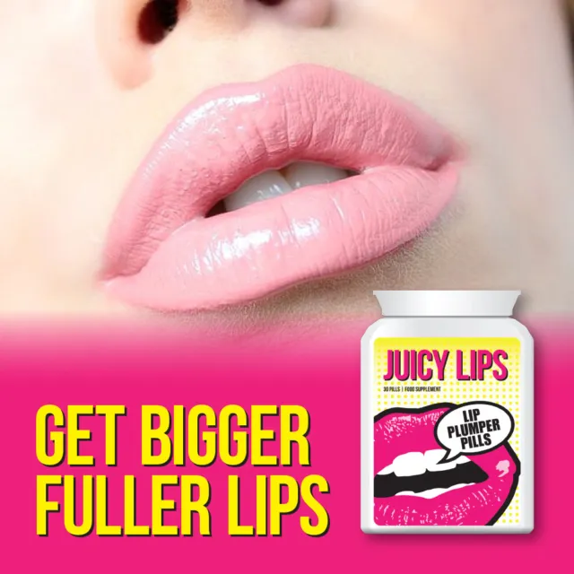 Saftige Lippen Lippen Plumper Pillen Erhalten Grössere Lippen Voller Lippen Plumper Schmoll