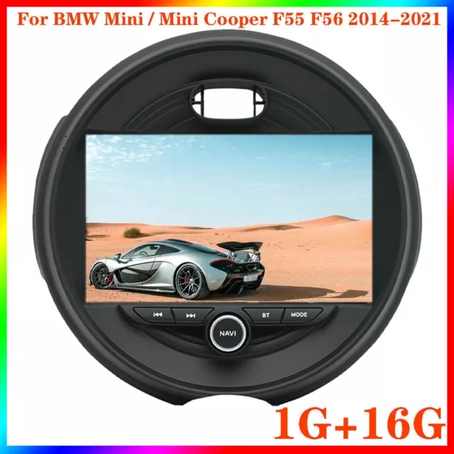 9" Android 11.0 Stereo Radio GPS Head Unit For BMW Mini Cooper F55 F56 2014-2021