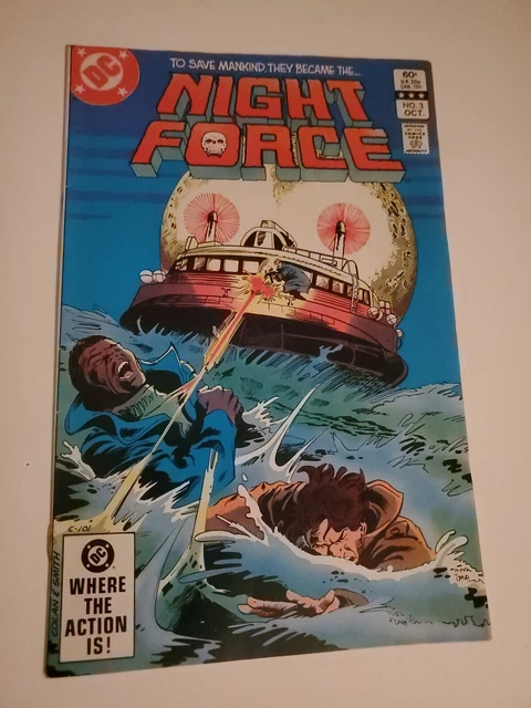 DC Comic Night Force Vol. 1, No. 3 October 1982