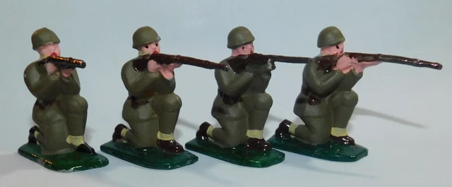 Figurines Quiralu – Cofalu, Aludo – Légion étrangère Avec Drapeaux – Occasion
