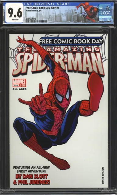 Amazing Spider-man CGC 9.6 FCBD 2007 #1 Free Comic Book Day 1st Mister Negative