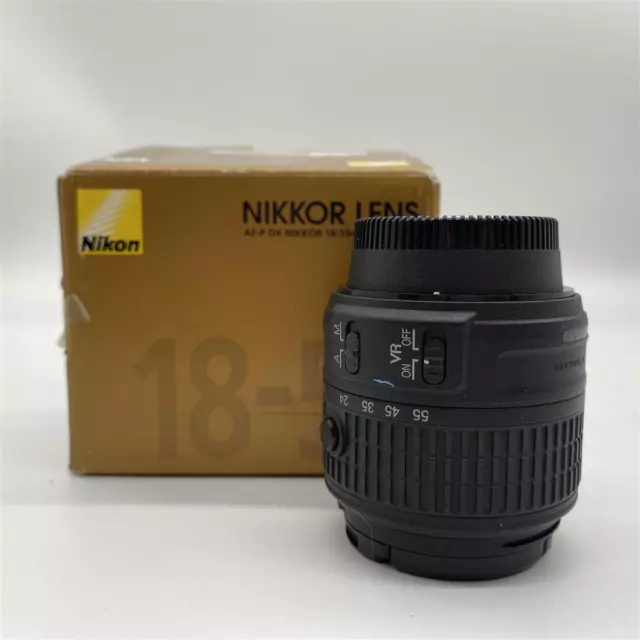 Nikon 20060 AF-P DX Nikkor 18-55mm f/3.5-5.6G Zoomobjektiv