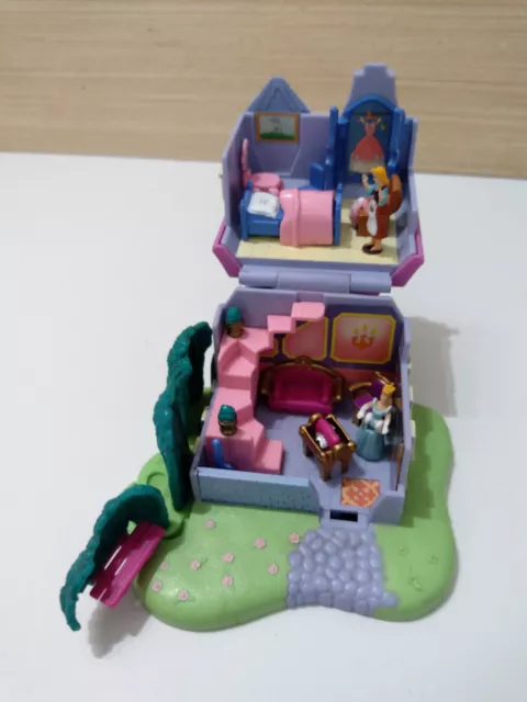 COMPLETO 95% Polly Pocket 1996  Casa matrigna di Cenerentola - Cinderella