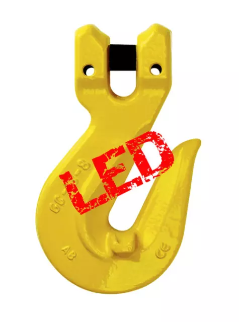 NEW industrial lifting equipment 10mm G80 Clevis Grab Hooks