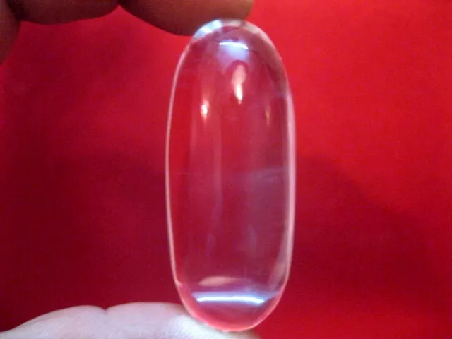 Sphatik Crystal Quartz Natural Shivling Energized Hindu Meditation Shiva Lingam