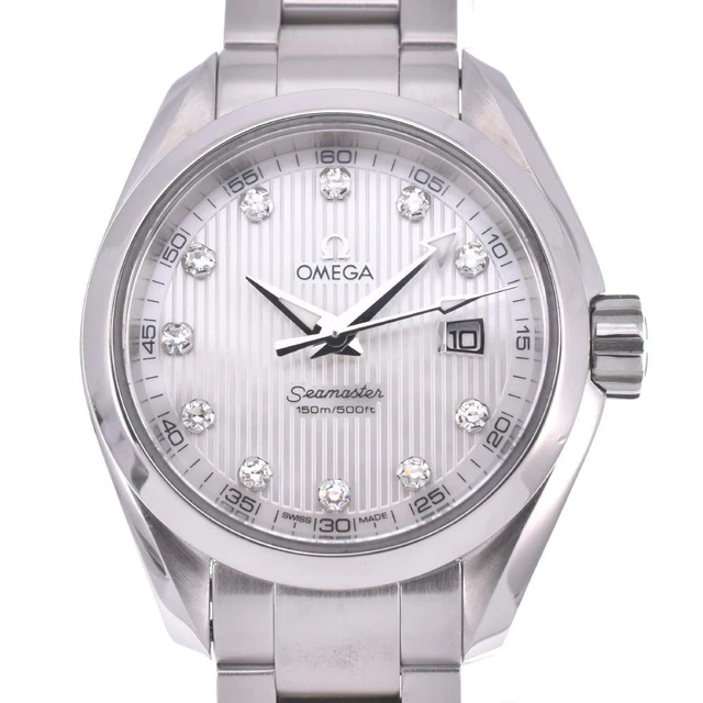 △ OMEGA Seamaster Aqua Terra 231.10.30.61.55.001 11P Diamante DonnaP#124287