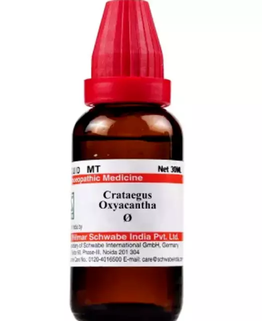 Dr Willmar Schwabe India Crataegus Oxyacantha Q Mother Tincture 30 ml