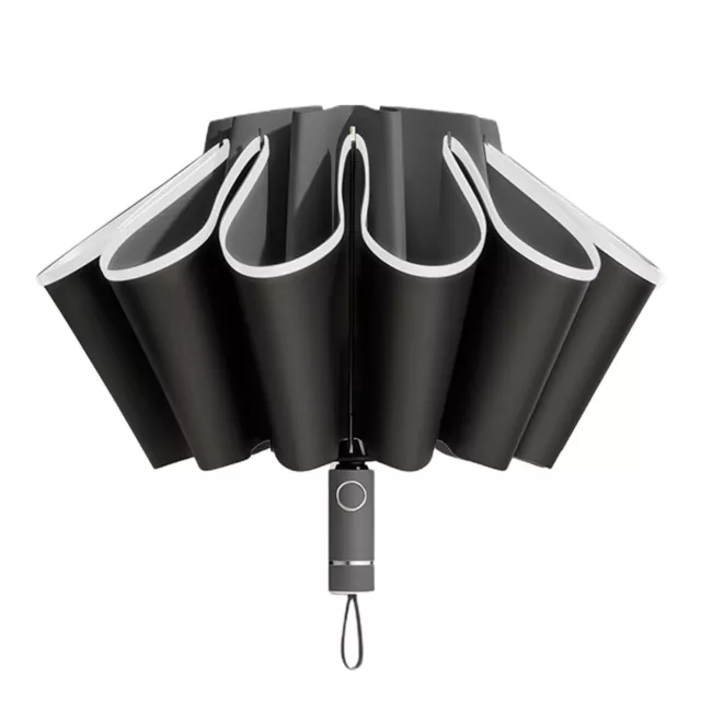 Gift Reverse Folding Fully Automatic Daily Sun Umbrella Travel 10 Ribs Rain Gear