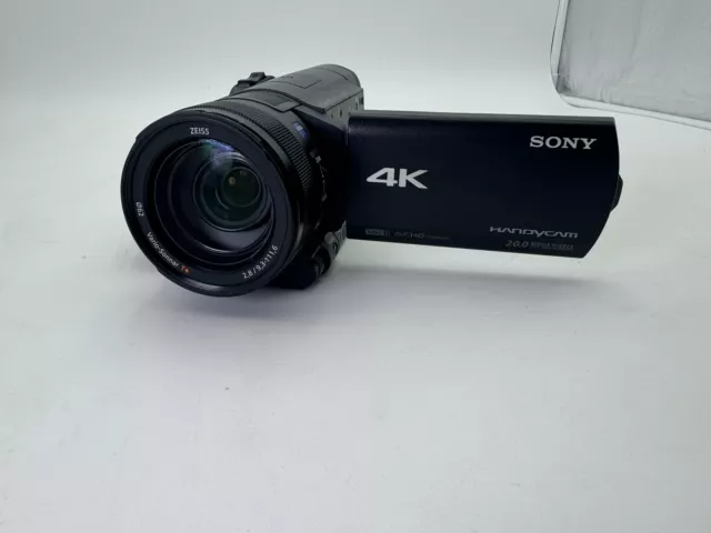 Sony Handycam 4K Ultra HD Digital Camcorder Model FDR-AX100 - Black