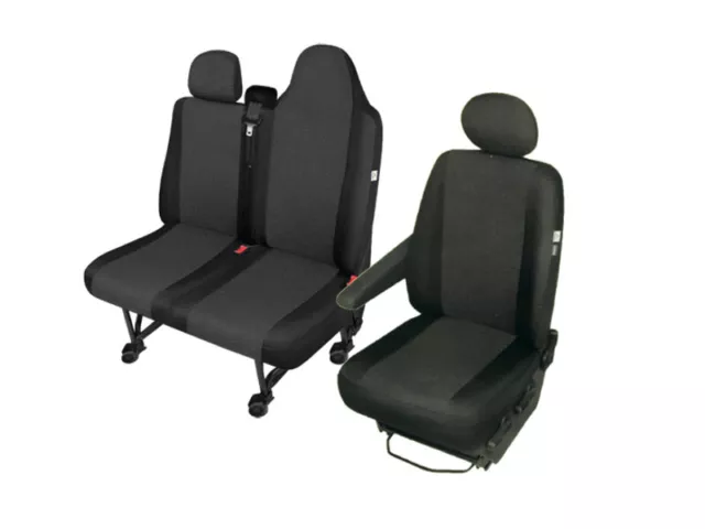 Nissan NV300 de Asiento Protector 3-Sitzer Cubierta Conductor Banco Respeto