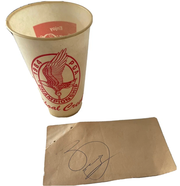 Seve Balasteros Autograph