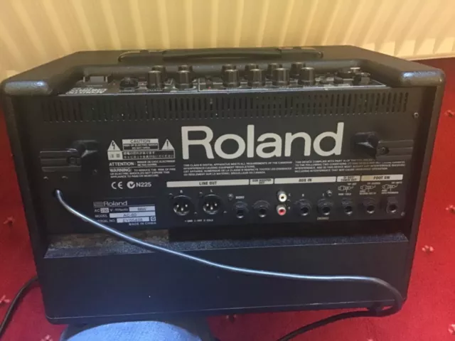 Roland acoustic chorus AC60 guitar amp 3