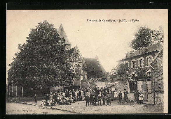 CPA Jaux, L´Eglise