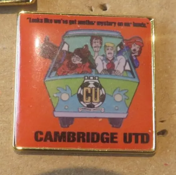 Cambridge United Large Shaggy Scooby Doo  Badge