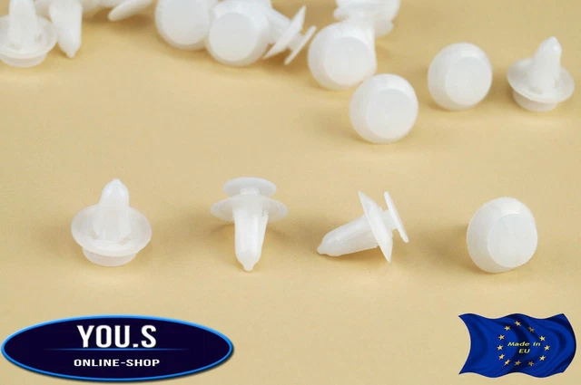 10x TÜRVERKLEIDUNG CLIPS INNENVERKLEIDUNGSCLIP BEFESTIGUNG FÜR MERCEDES *NEU