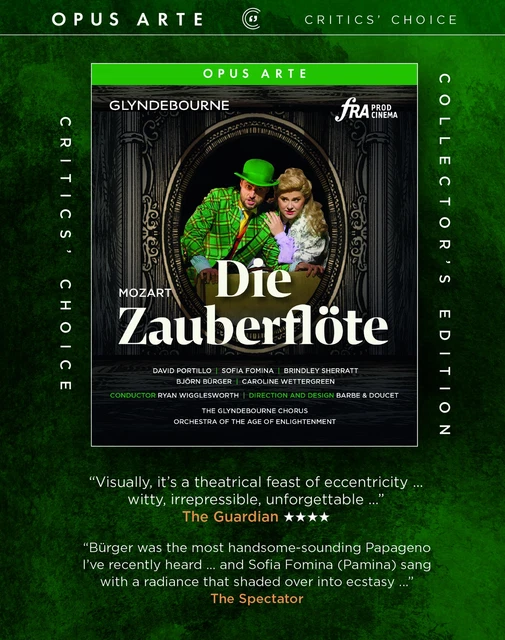 Die Zauberflöte Personen Die An Der Handlung Beteiligt Sind DIE ZAUBERFLÖTE: GLYNDEBOURNE (Wigglesworth) (Blu-ray) Various EUR 27
