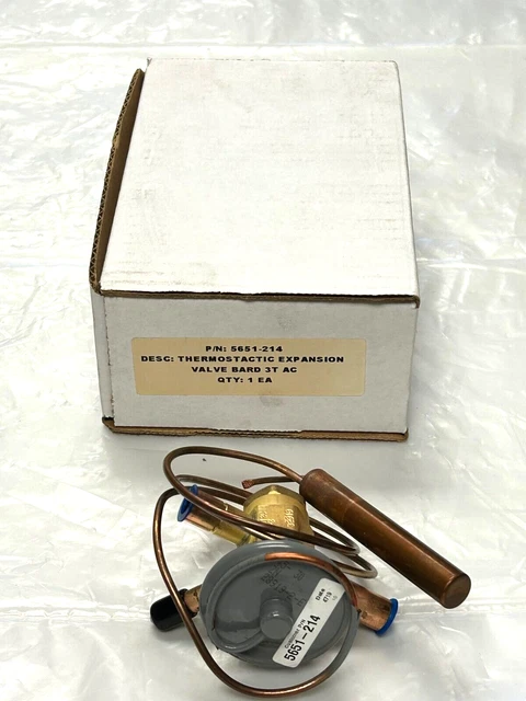 Bard 3T HVAC 5651-214 Thermostatic Expansion Valve (NOS)