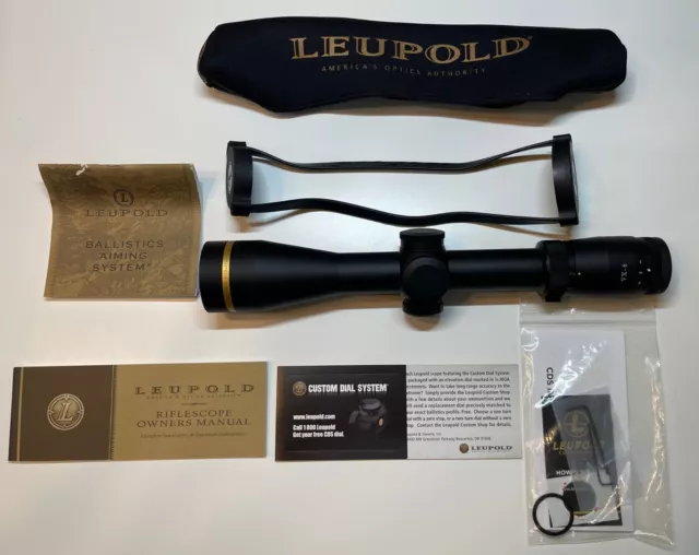 Leupold VX-6 2-12x42mm FireDot LR Duplex CDS Scope 111980